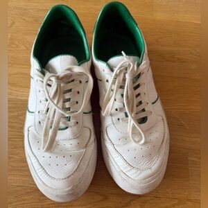 Reformation White and Green Women’s Sneakers